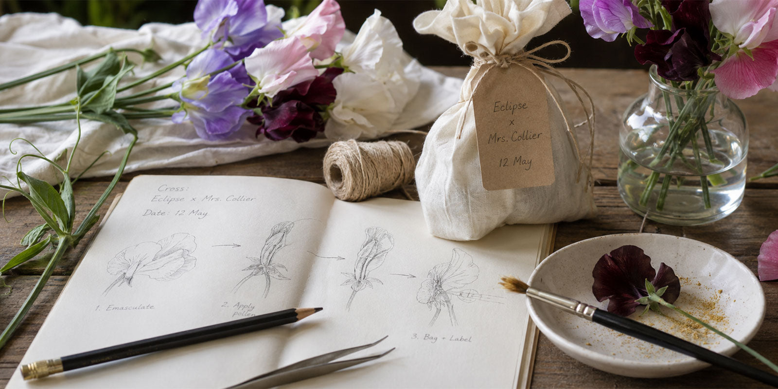 The Amateur’s Guide to Breeding New Sweet Peas