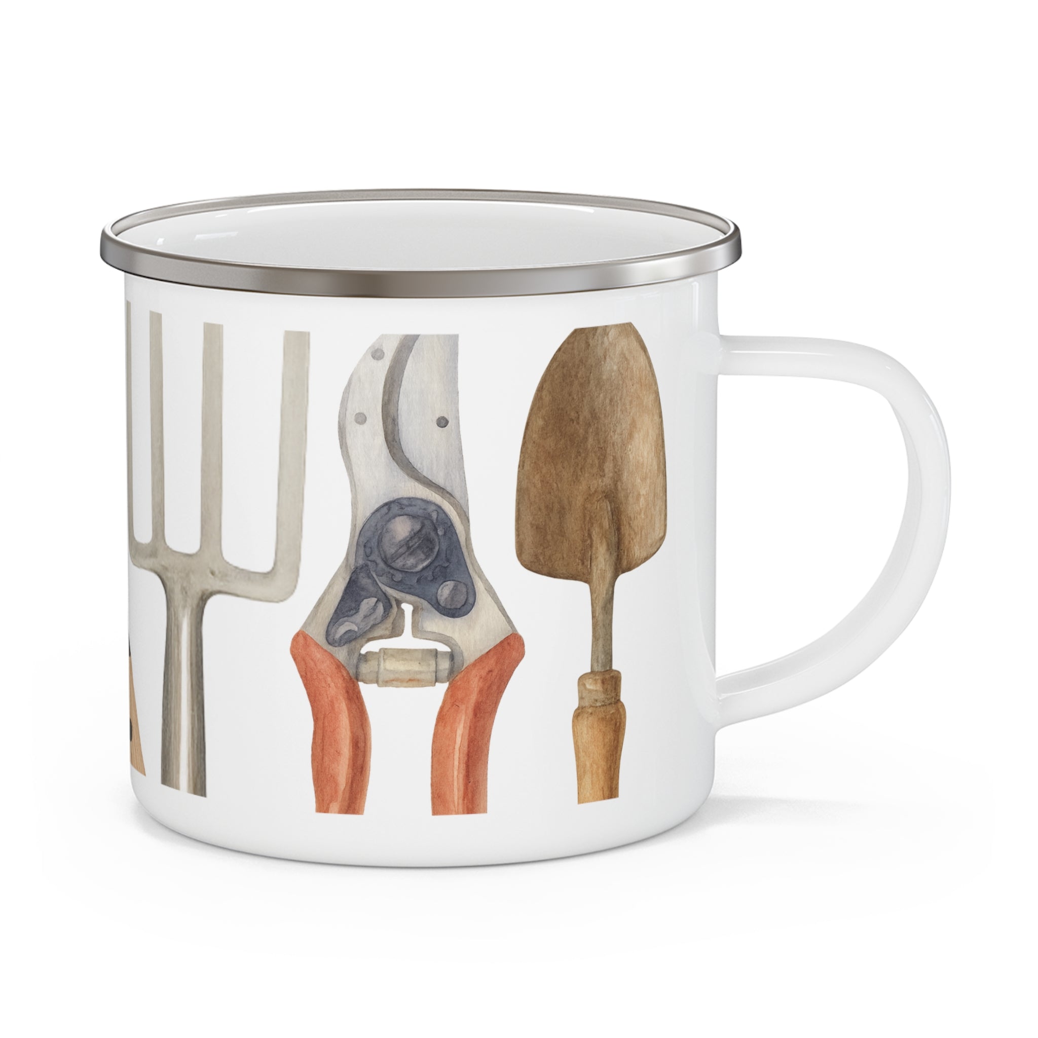 Flower Farmer’s Toolkit Enamel Mug
