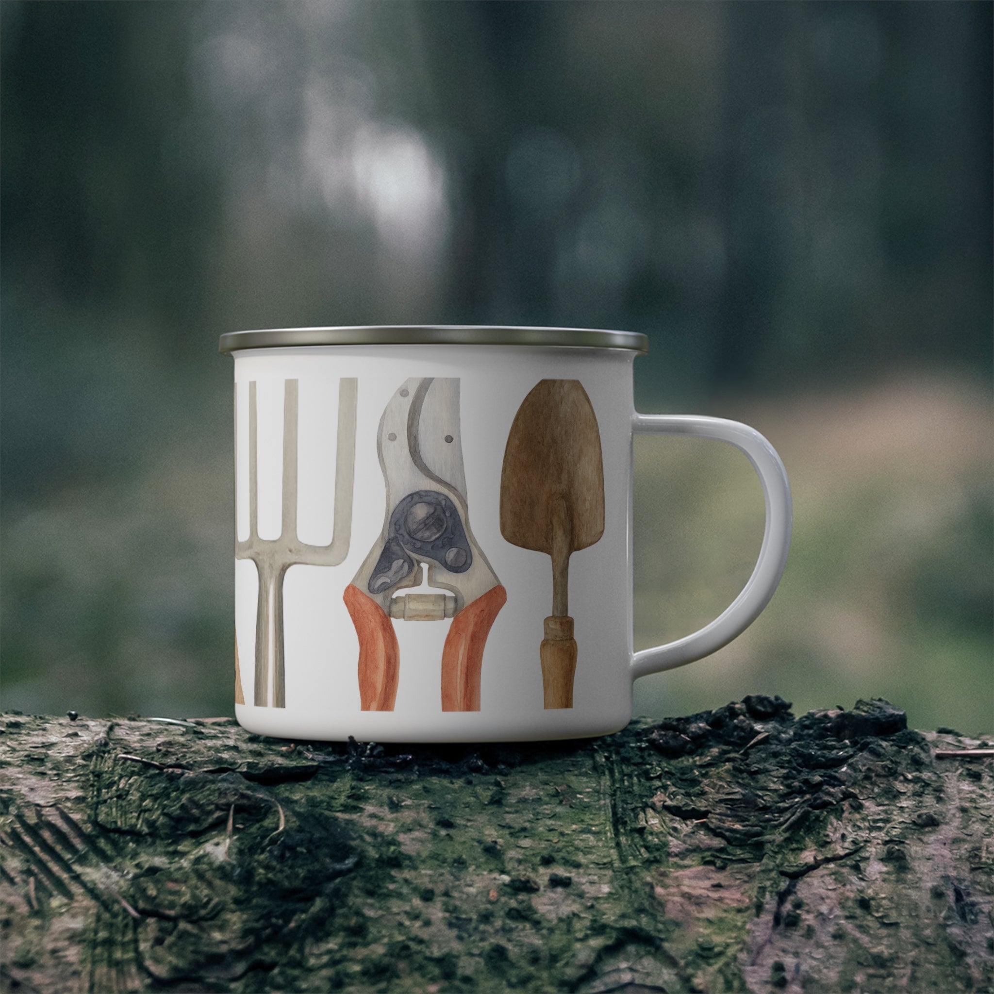 Flower Farmer’s Toolkit Enamel Mug