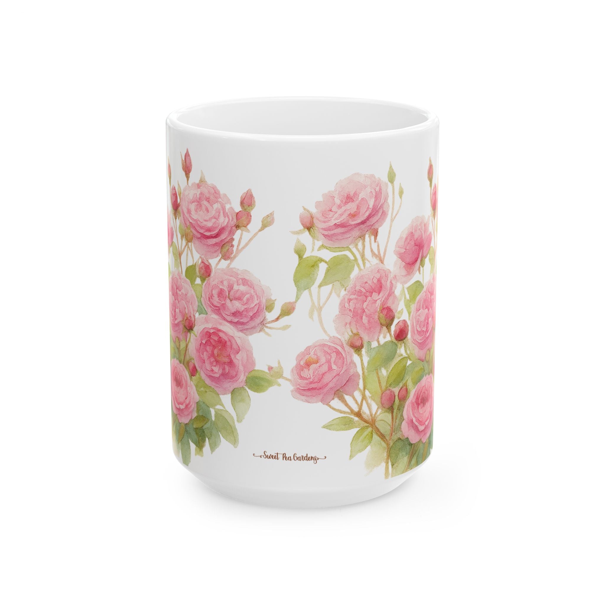 Garden Roses Ceramic Mug