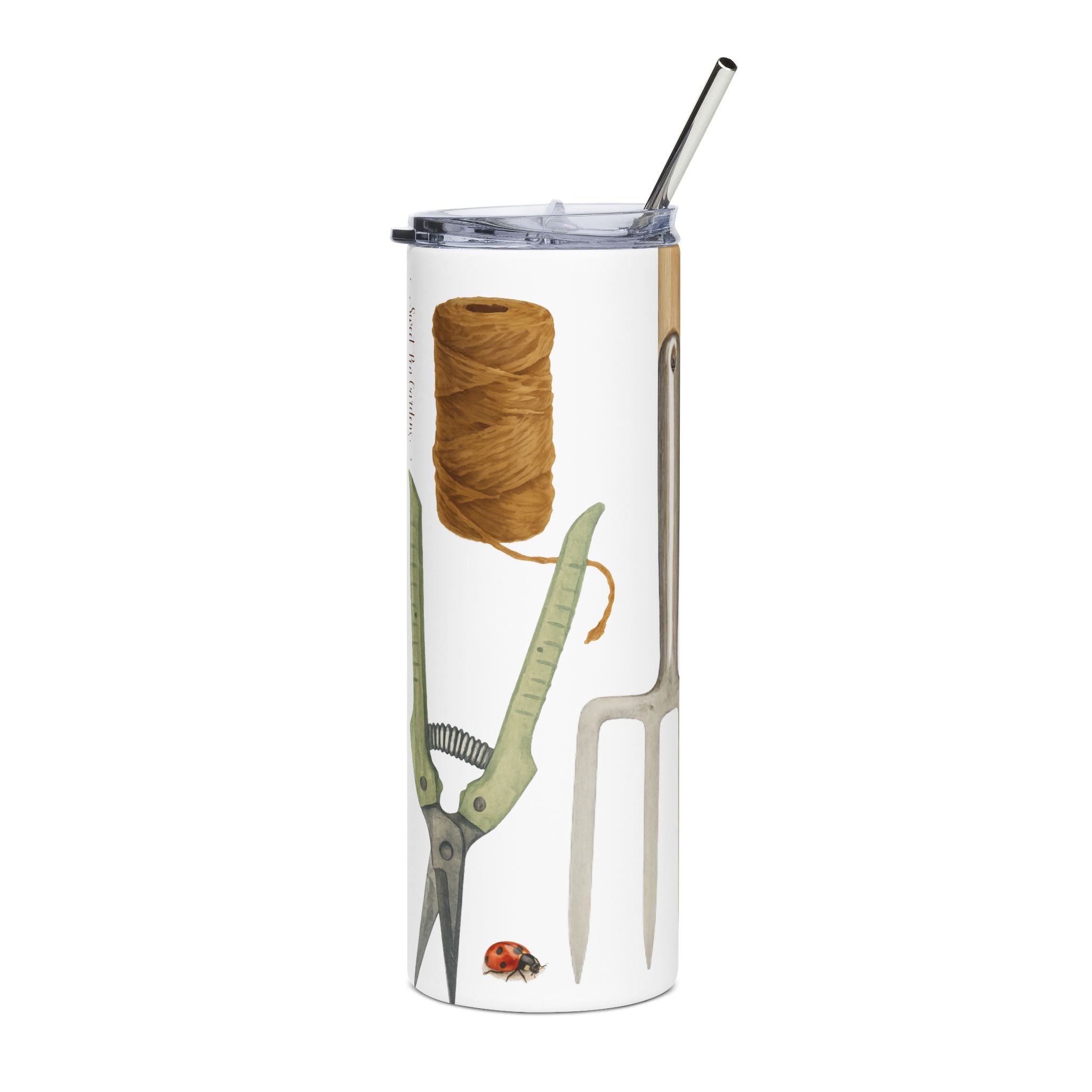 Flower Farmer’s Toolkit Tumbler – 20oz Stainless Steel
